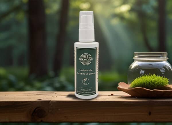 Loción capilar reparadora con proteínas de trigo