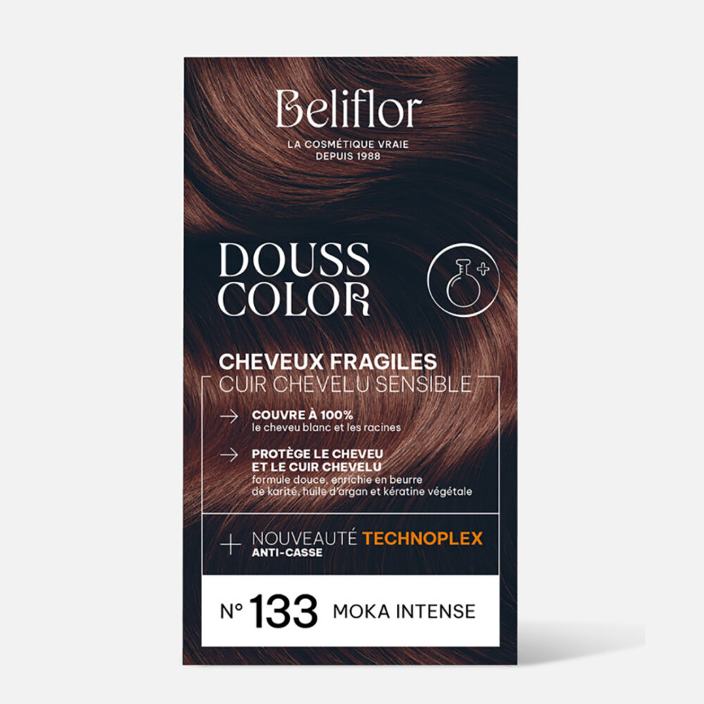 DOUSSCOLOR núm. 133 <br/> Moka Intenso para cabello delicado - Imagen 2