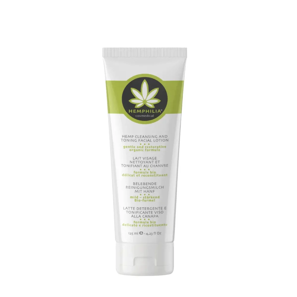 Loción Facial Limpiadora y Tonificante con cáñamo 125 ml