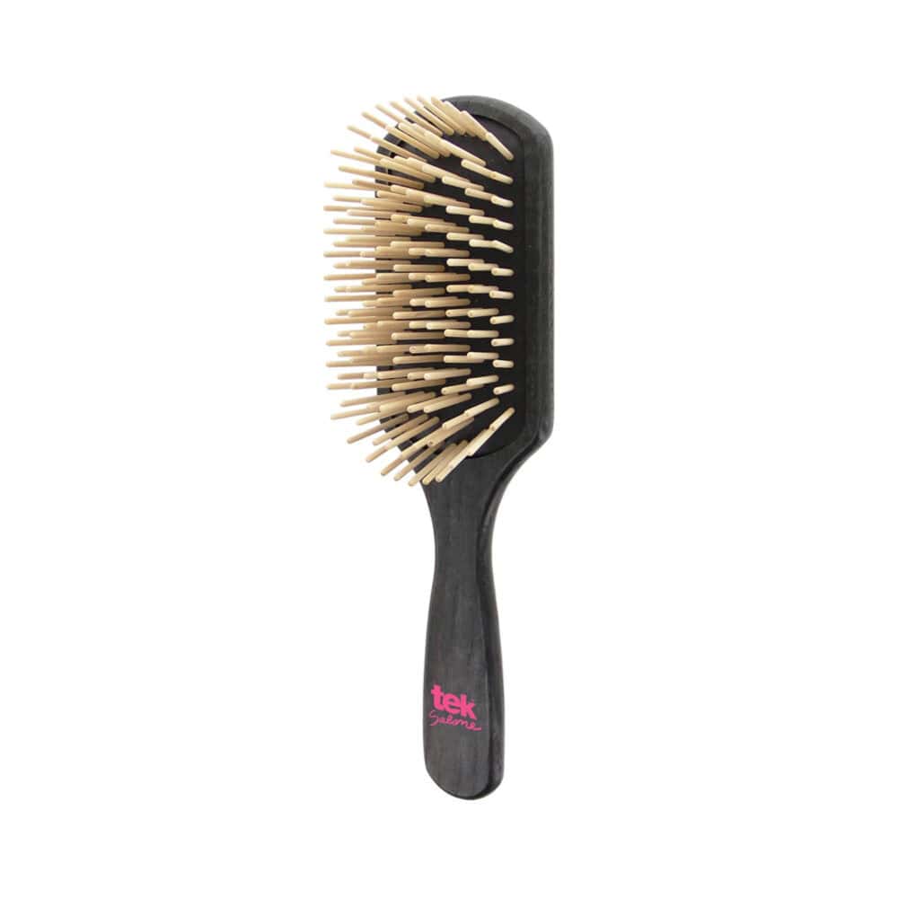 Cepillo Rectangular grande Púa larga <br/> Negro